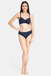 Amante Padded Non Wired Full Coverage T-Shirt Bra - Midnight Red Obsession — thumbnail 5